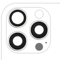 Back Camera Lens With Bracket & Bezel For iPhone 16 Pro / 16 Pro Max (3 Piece Set) (Premium) (Natural Titanium)