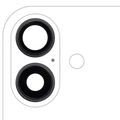 Back Camera Lens With Bracket & Bezel For iPhone 16 / 16 Plus (2 Piece Set) (Premium) (Black)