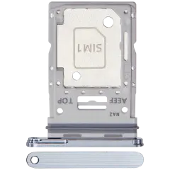 Dual Sim Card Tray For Samsung Galaxy A55 5G (A556 / 2024) (Premium) (Iceblue)