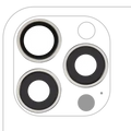 Back Camera Lens With Bracket & Bezel For iPhone 15 Pro Max (3 Piece Set) (Premium) (White Titanium)