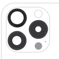 Back Camera Lens With Bracket & Bezel For iPhone 15 Pro (3 Piece Set) (Premium) (Black Titanium)