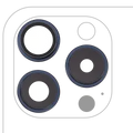 Back Camera Lens With Bracket & Bezel For iPhone 15 Pro (3 Piece Set) (Premium) (Blue Titanium)