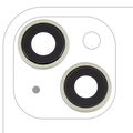 Back Camera Lens With Bracket & Bezel For iPhone 15 / 15 Plus (2 Piece Set) (Premium) (Yellow)