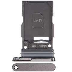 Single Sim Card Tray For Samsung Galaxy S24 FE 5G (Premium) (Graphite)