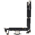 Charging Port Flex Cable For iPhone 16 Plus (Premium) (Black)