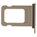 Single Sim Card Tray For iPhone 13 Pro / 13 Pro Max (Genuine OEM) (Gold)