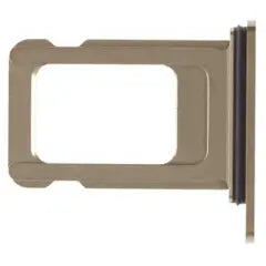Single Sim Card Tray For iPhone 13 Pro / 13 Pro Max (Genuine OEM) (Gold)