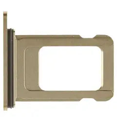 Single Sim Card Tray For iPhone 12 Pro / 12 Pro Max (Genuine OEM) (Gold)