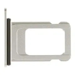 Single Sim Card Tray For iPhone 12 (Genuine OEM) (White)