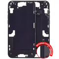 Mid-Frame Housing W/ Small Parts For iPhone 15 Plus (EU / Global Version) (Aftermarket Plus) (Black)