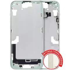 Mid-Frame Housing W/ Small Parts For iPhone 15 Plus (EU / Global Version) (Aftermarket Plus) (Green)