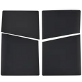 Faceplate Cover (Top & Bottom) For Sony PlayStation 5 Slim (Black)