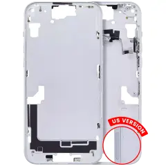 Mid-Frame Housing W/ Small Parts For iPhone 15 Plus (US Version) (Aftermarket Plus) (Blue)