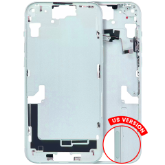 Mid-Frame Housing W/ Small Parts For iPhone 15 Plus (US Version) (Aftermarket Plus) (Green)