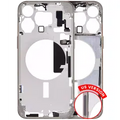 Mid-Frame Housing W/ Small Parts For iPhone 15 Pro Max (US Version) (Aftermarket Plus) (Natural Titanium)