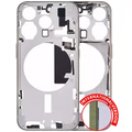 Mid-Frame Housing W/ Small Parts For iPhone 15 Pro (EU / Global Version) (Aftermarket Plus) (Natural Titanium)