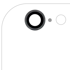 Back Camera Lens For iPhone 6 / 6S (Space Gray) (10 Pack)
