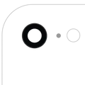 Back Camera Lens With Bracket & Bezel For iPhone 7 (Aftermarket Plus) (10 Pack)
