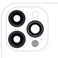 Back Camera Lens With Bracket & Bezel For iPhone 12 Pro Max (3 Piece Set) (Aftermarket Plus) (Pacific Blue)