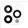 Back Camera Lens With Bracket & Bezel For iPhone 12 Pro (3 Piece Set) (Real Sapphire) (Premium) (Pacific Blue)