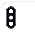 Back Camera Lens With Bracket & Bezel For iPhone XS / XS Max (Space Gray)