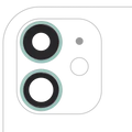 Back Camera Lens With Bracket & Bezel For iPhone 11 (2 Piece Set) (Aftermarket Plus) (Green)
