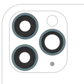 Back Camera Lens With Bracket & Bezel For iPhone 11 Pro / Pro Max (3 Piece Set) (Aftermarket Plus) (Green)