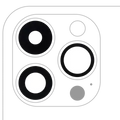 Back Camera Lens (Glass Only) With Adhesive For iPhone 14 Pro / 14 Pro Max (3 Piece Set) (Real Sapphire) (Premium) (10 Pack)