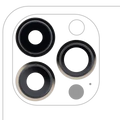 Back Camera Lens With Bracket & Bezel For iPhone 13 Pro / 13 Pro Max (Real Sapphire) (Premium) (Gold)