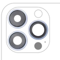 Back Camera Lens With Bracket & Bezel For iPhone 13 Pro / 13 Pro Max (Real Sapphire) (Premium) (Sierra Blue)