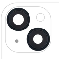 Back Camera Lens With Bracket & Bezel For iPhone 13 / 13 Mini (2 Piece Set) (Real Sapphire) (Premium) (Midnight)