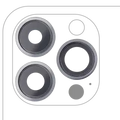 Back Camera Lens With Bracket & Bezel For iPhone 13 Pro / 13 Pro Max (Aftermarket Plus) (Graphite)