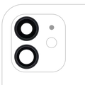 Back Camera Lens With Bracket & Bezel For iPhone 12 / 12 Mini (Aftermarket Plus) (Black) (10 Pack)