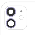 Back Camera Lens With Bracket & Bezel For iPhone 12 / 12 Mini (Real Sapphire) (Premium) (Purple)