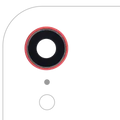 Back Camera Lens With Bracket & Bezel For iPhone XR (Aftermarket Plus) (Red) (10 Pack)