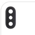 Back Camera Lens With Bracket & Bezel For iPhone X (Space Gray)
