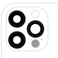 Back Camera Lens With Bracket & Bezel For iPhone 12 Pro (3 Piece Set) (Real Sapphire) (Premium) (Gold)