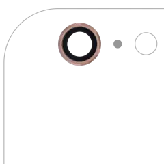 Back Camera Lens For iPhone 6S Plus (Rose Gold) (10 Pack)