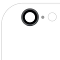 Back Camera Lens For iPhone 6 / 6S (Real Sapphire) (Premium) (Space Gray) (10 Pack)