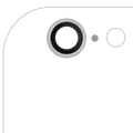 Back Camera Lens For iPhone 6 / 6S (Silver) (10 Pack)