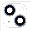 Back Camera Lens With Bracket & Bezel For iPhone 14 / 14 Plus (2 Piece Set) (Aftermarket Plus) (Blue)