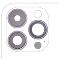 Back Camera Lens With Bracket & Bezel For iPhone 14 Pro / 14 Pro Max (3 Piece Set) (Premium) (Deep Purple)