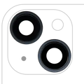 Back Camera Lens With Bracket & Bezel For iPhone 14 / 14 Plus (2 Piece Set) (Premium) (Midnight)