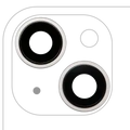 Back Camera Lens With Bracket & Bezel For iPhone 14 / 14 Plus (2 Piece Set) (Premium) (Starlight)