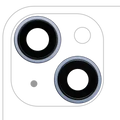 Back Camera Lens With Bracket & Bezel For iPhone 14 / 14 Plus (2 Piece Set) (Premium) (Blue)