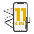 4 in 1 (Glass With OCA Pre-Installed + Frame + Digitizer ) For iPhone 11 (OCA Master)