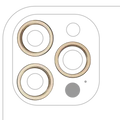 Back Camera Bezel Ring Only For iPhone 12 Pro Max (Gold) (3 Piece Set) (10 Pack)
