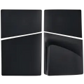 Faceplate Cover (Top & Bottom) For Sony PlayStation 5 Slim Disc Edition (Black)