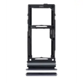 Dual Sim Card Tray For Samsung Galaxy A72 (A725 / 2021) (Awesome Black)