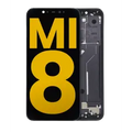 OLED Assembly With Frame For Xiaomi Mi 8 (Refurbished) (Black)